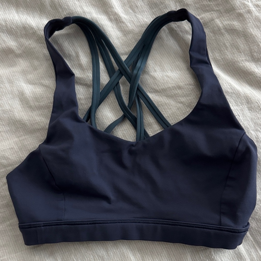 Lululemon Athletica Deep Blue Sports Bra